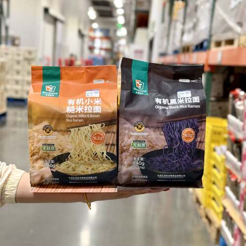 谷品新约有机小米糙米拉面840g