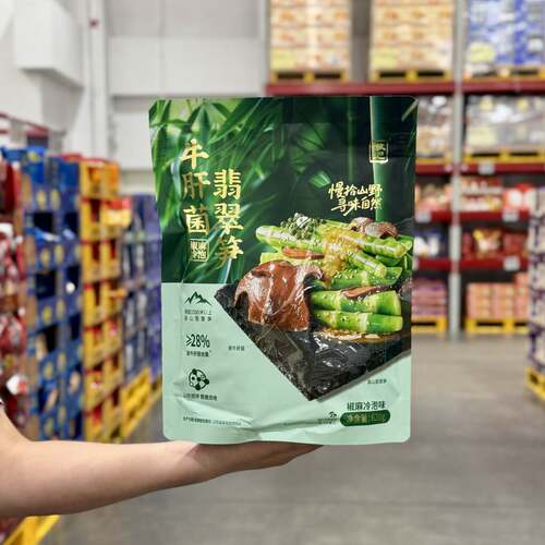 徽记冷泡牛肝菌笋椒麻即食620g