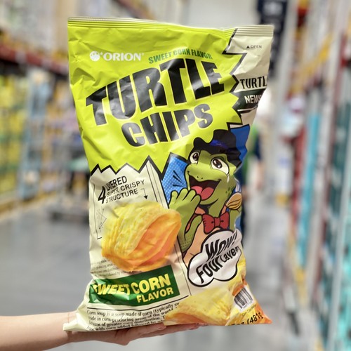 韩国好丽友龟壳型甜玉米味脆片