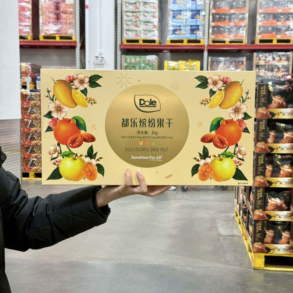 Dole都乐缤纷果干1000g混合酸甜水果干休闲小零食小吃袋装