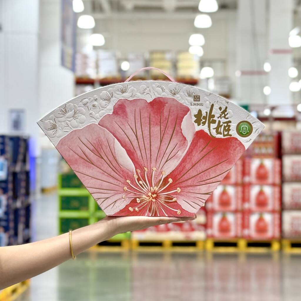 山姆代购桃花姬低糖阿胶糕320g滋补调理气血女阿娇膏礼盒中秋送礼