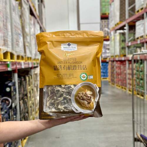 山姆代购MM精选有机鹿茸菇400g煲汤料包香菇菌菇干货食材袋装