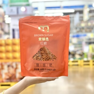 麦德龙代购 麦臻选红糖600g正宗原味甘蔗红糖粉大姨妈调理冲饮烘焙