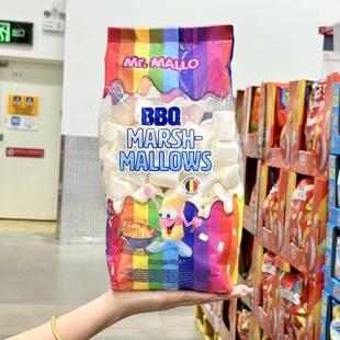 会员店代购 比利时棉花糖800g雪花酥牛轧糖材料进口儿童糖果零食