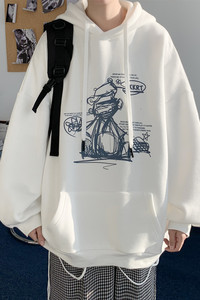 LM045主推：大链接。（圆领）连帽卫衣男 夏季短袖类目大改款图片
