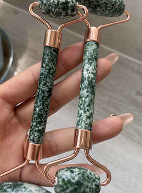 天然天山翠按摩器脸部小滚轮
