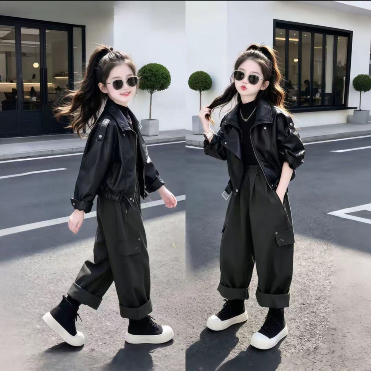 女童套装2026新款儿童洋气时套装