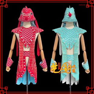 戏曲戏剧京剧舞台演出服装粤剧闽剧黄梅戏越剧追鱼小姐鲤鱼精戏服