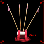 戏曲靠旗杆戏剧京剧大靠藤子旗杆靠兜靠旗杆靠板靠枕牛皮靠巴掌