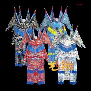 戏曲戏剧京剧豫剧武旦刀马旦女靠穆桂英戏服大靠杨门女将女大靠