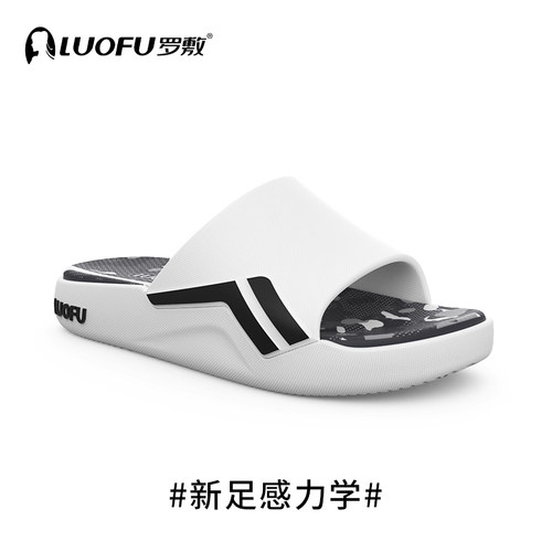 luofu拖鞋罗敷运动厚底情侣