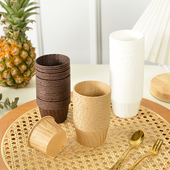 马芬纸杯蛋糕纸杯一次性戚风蛋糕杯子耐高温礼貌杯烘焙纸托卷边杯