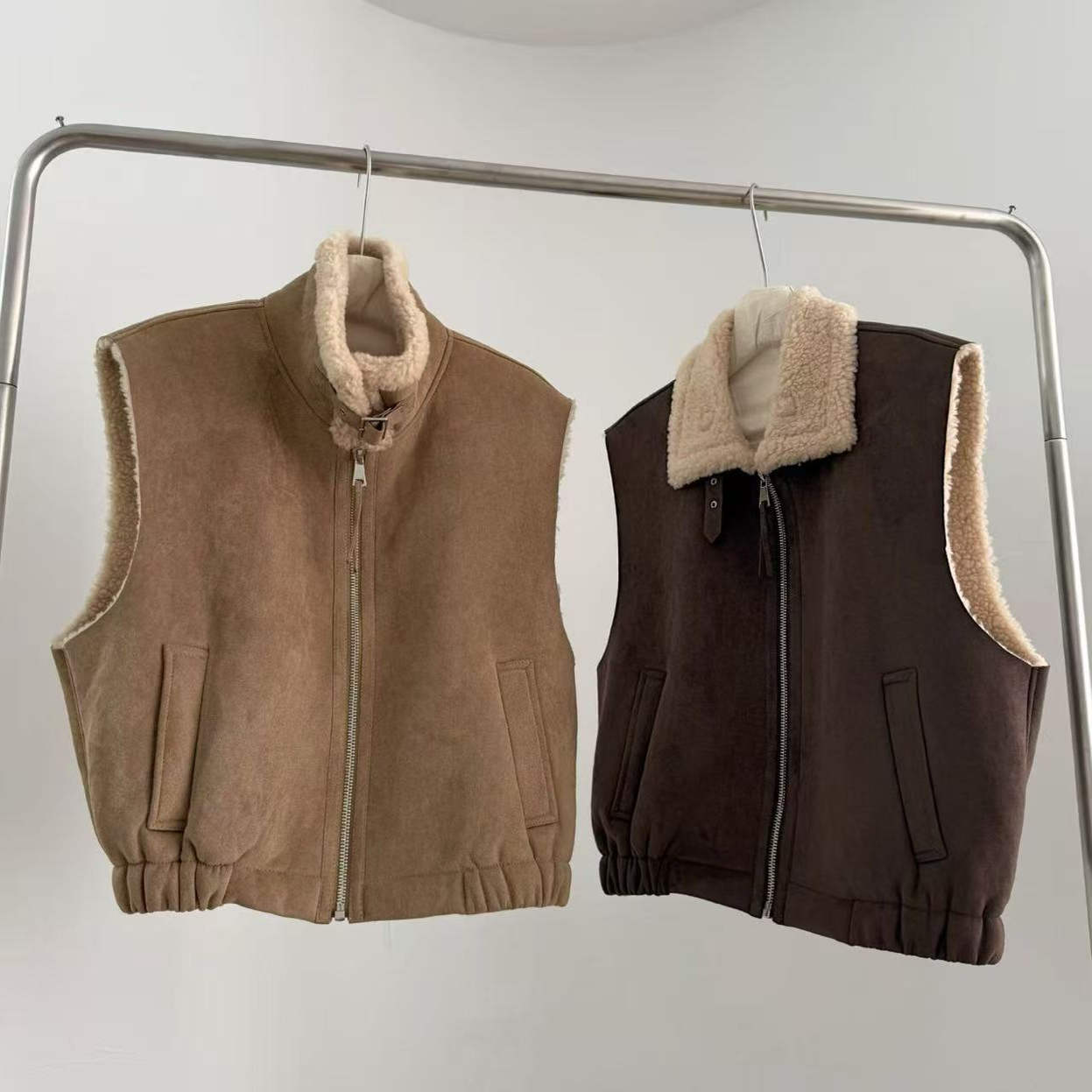 爱情的模漾  韩国代购 NC076（jade market）羊毛100馬甲