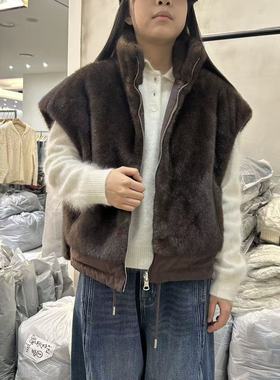 爱情的模漾  韩国代购  AB003（helder）兩面穿馬甲