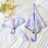 库洛米可爱圆角儿童长柄雨伞女幼儿园小学生玉桂狗美乐蒂上学专用