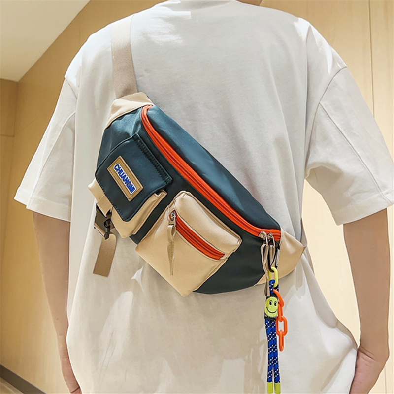 法国MlcanlKons胸包潮牌斜挎包