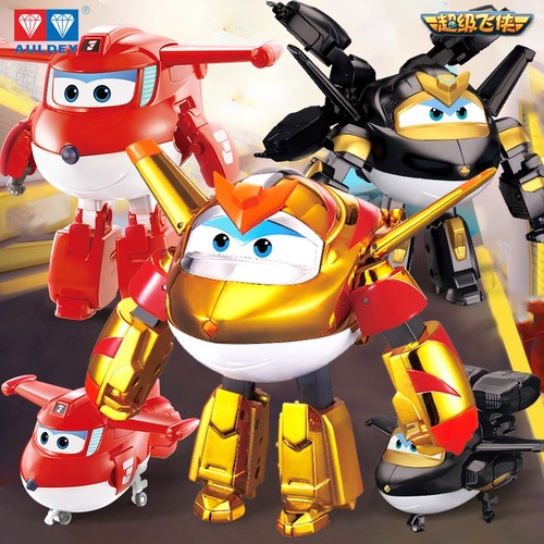 正版玩具套装超级飞侠机器人