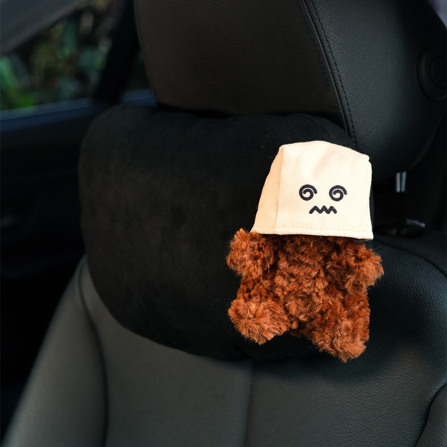 切慕可爱社恐西高地车载舒适头枕