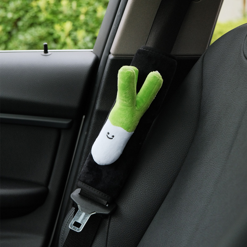 切慕卡通蔬菜安全带护肩套