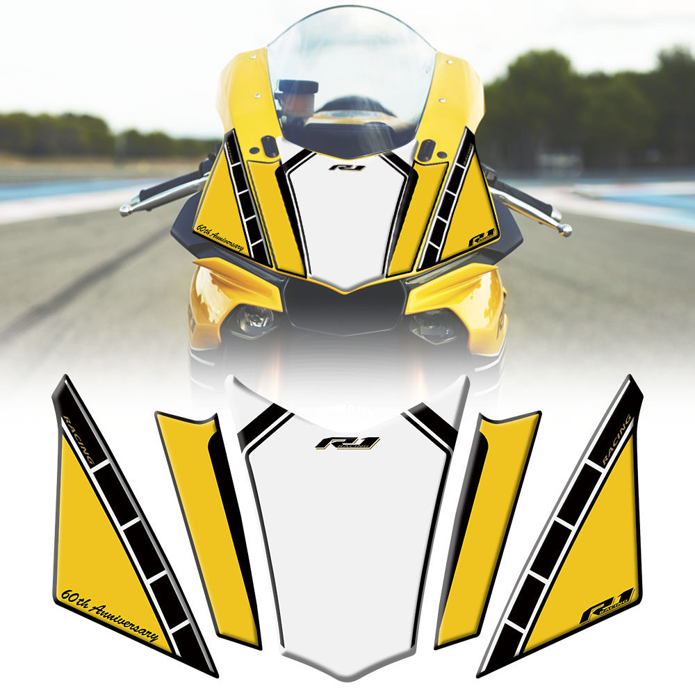 雅马哈R1M3D立体前整流罩贴花