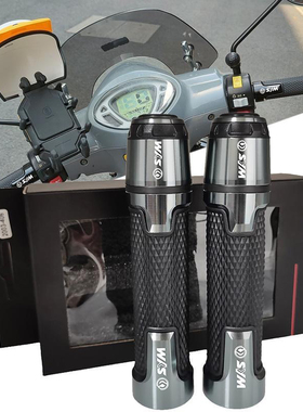 适用三阳SYM飞度3/4/5 TINI110高手GR125/JP小钢炮改装手把胶握把