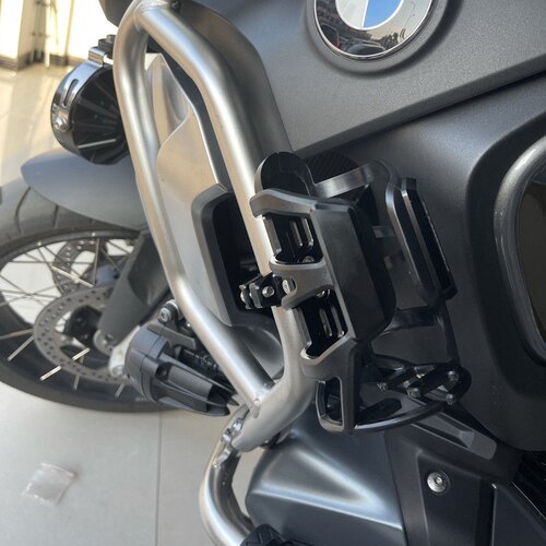 适用宝马R1250GS ADV 水鸟 R1200GS G310R/GS改装水杯架 水壶支架