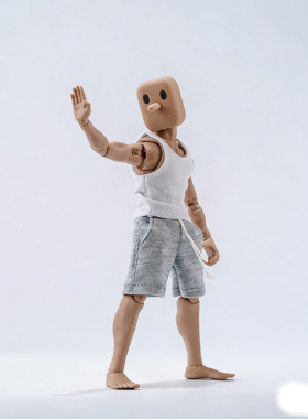 1/12 兵人 6寸可动人偶 蚂蚁 3A SAS 飞虎队 钢铁侠托尼 背心