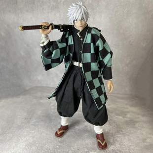 12兵人衣服男新款 可动人偶鬼灭之刃 6寸VT CF素体 现货 方大头