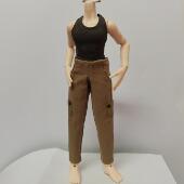 裤 阿巳3.0bjd12分娃衣1 机娘TBL素体现代6寸装 女 背心 12兵人衣服