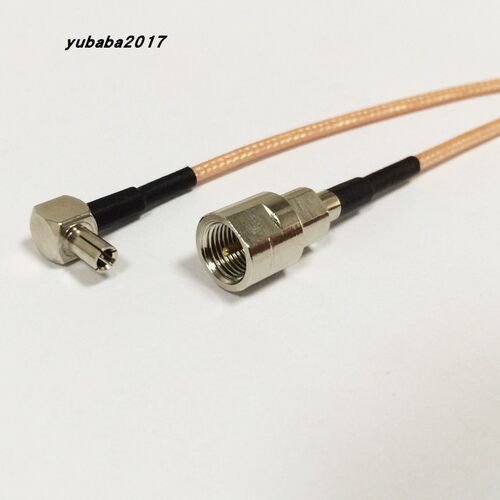 FME-J公转TS9/S197 RG316线 ZTE华为网卡天线转接线 信号测试线