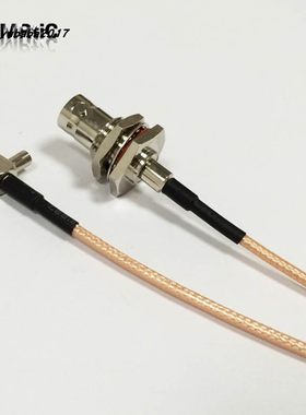 TS9弯头转BNC母六角防水头3G4G网卡转接线华为中兴路由wifi信号线