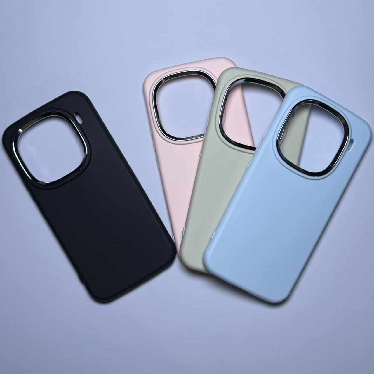 适用iQOO12Pro手机壳iqoo12保护软壳全包防摔硅胶磨砂大孔加厚爱酷12Pro简约软壳防摔简约男女情侣款纯色防滑