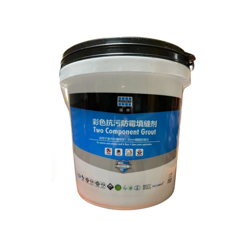 雷帝双组份美缝剂瓷砖地砖专用防水填缝剂水性彩色防霉抗污勾缝剂