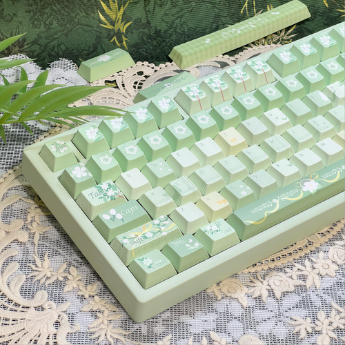 ev63适配键帽热升华原厂高度绿色