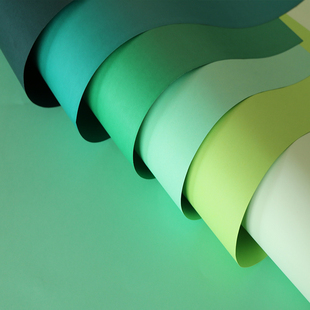 幼儿园环创卡纸全开对半开绿色系卡纸加厚硬彩色250g克手工大张