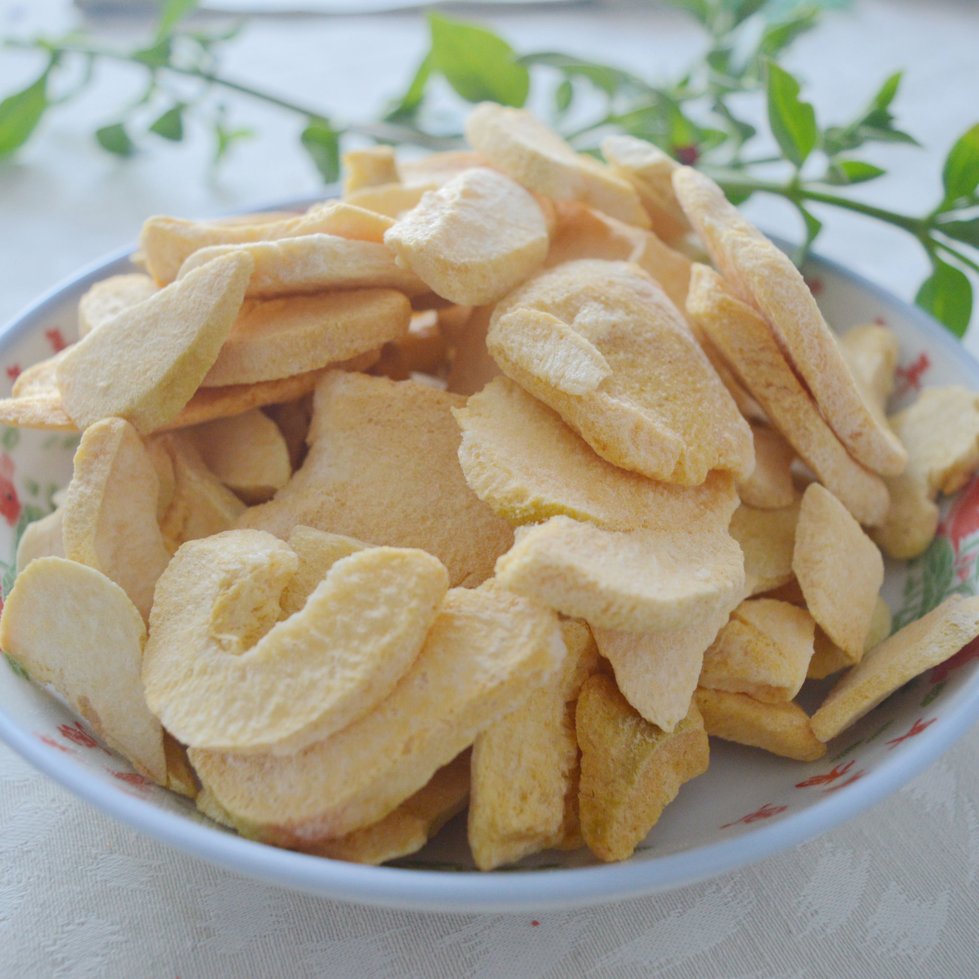 冻干果蔬脆片黄桃脆休闲零食水果干开包即食黄桃干