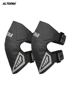 安途纳ALTOONA摩托车护膝男女短款反光小型护膝四季防摔防风护具