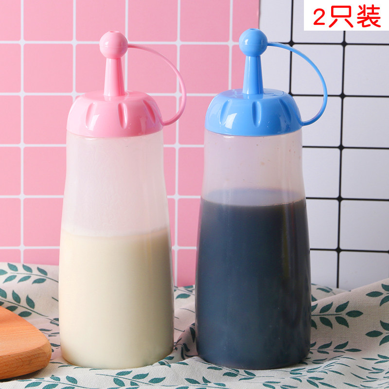 沙拉瓶 奶油瓶尖嘴瓶挤压瓶挤酱瓶厨房塑料蜂蜜番茄酱瓶套装2只装在类目 厨房/烹饪用具, 厨用小工具/厨房储物, 储物瓶罐/厨房储物器皿, 调味瓶罐中 - 来自Buy2taobao.com提供专业的淘宝代购服务