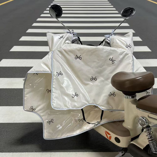 电动车挡风被四季通用双面防水防晒2026新款防晒雅迪爱玛卡通通用