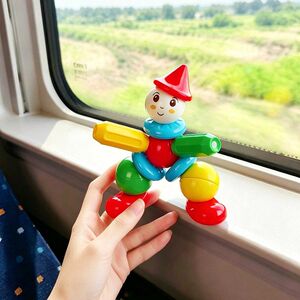 暑假高铁打发时间玩具磁吸积木专注力训练益智类长途旅行飞机带娃