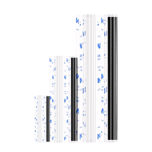 3M9448AB黑胶细条宽1-3MM窄双面胶强力薄款无痕耐高温手机维修专用屏幕粘贴后盖密封胶带高粘度黑色长条胶贴