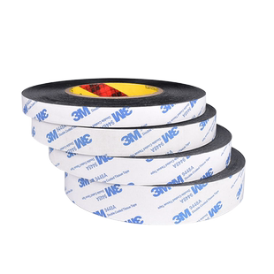 3M 9448AB黑色双面胶手机平板电脑屏幕边框维修专用黑胶高粘度耐高温强力细薄手机后盖外壳线路固定密封胶带