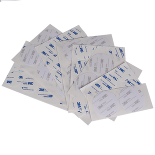 3M双面胶模切定制加工冲型异形高粘圆形方形3m9080a薄膜按键胶鼠标防滑信封高薄棉纸背胶3M9448A可定制加宽胶