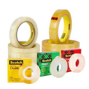 正品3M600/250/681透明胶带665双面胶616菲林810错题隐形胶纸3M思高Scotch油墨附着力百格测试胶带检测单面胶