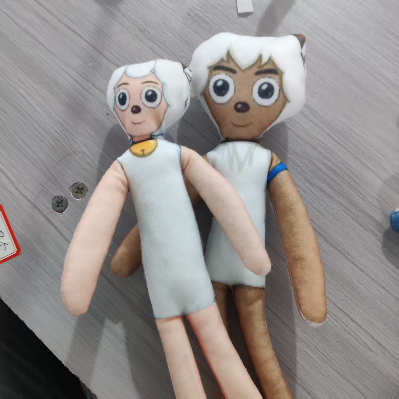 喜羊羊沸羊羊老鼠干正反不同内置铁丝玩偶娃娃任意造型摆件小礼物