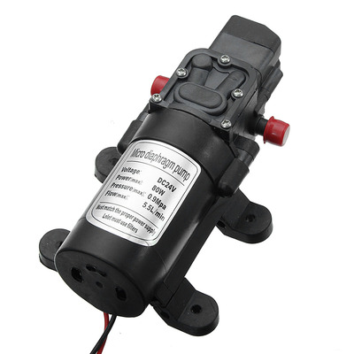 130PSI DC 24V 6Lpm 80W Micro Diaphragm Pressure Water Pump
