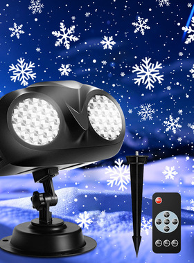 Christmas lights, snowflake projection lights, remote contro