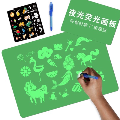 A3A4 fluorescent drawing board graffiti board creative toy