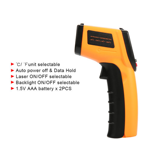 English version GM530 high-precision infrared thermometer