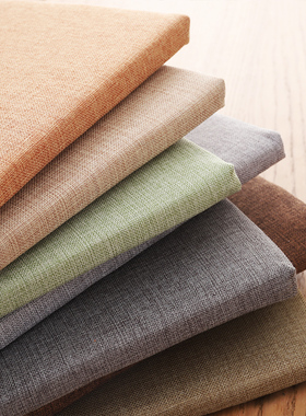 Cotton linen chair cushion stool mat sponge seat pad棉麻椅垫